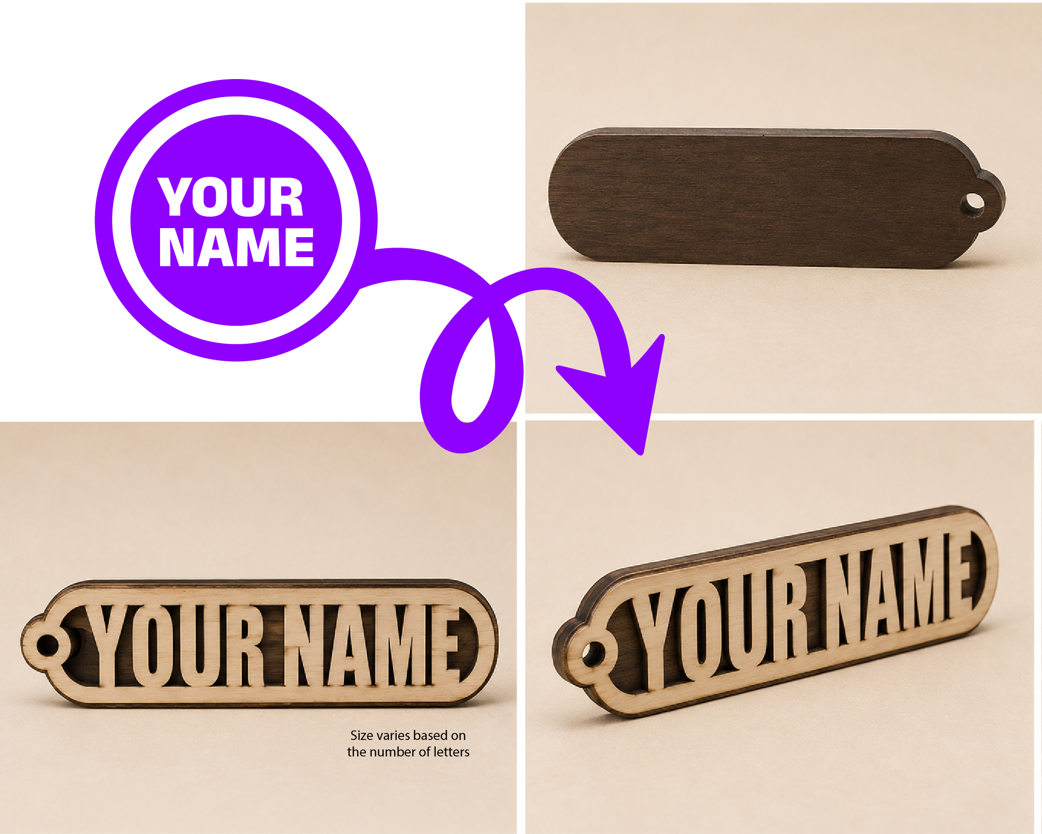 Personalised Name Plate